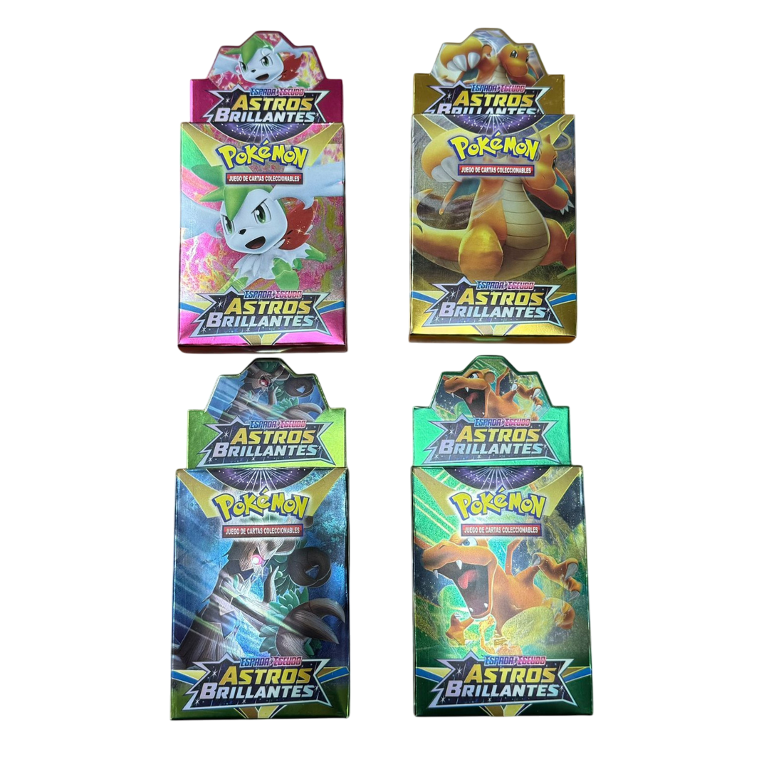 Jugeo de Cartas pokemon  para niñas y niños MIXTO ZB-16