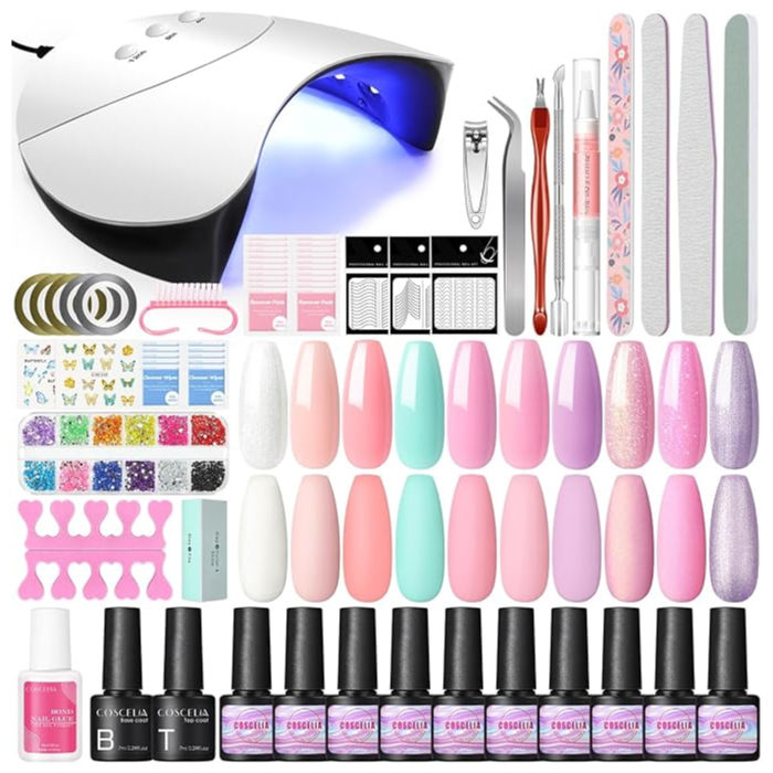 Kit U&ntilde;as Semipermanentes COSCELIA