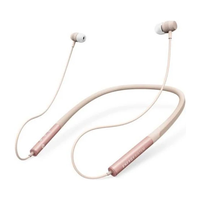 Auriculares Bluetooth Energy Sistem Neckband 3 oro rosa